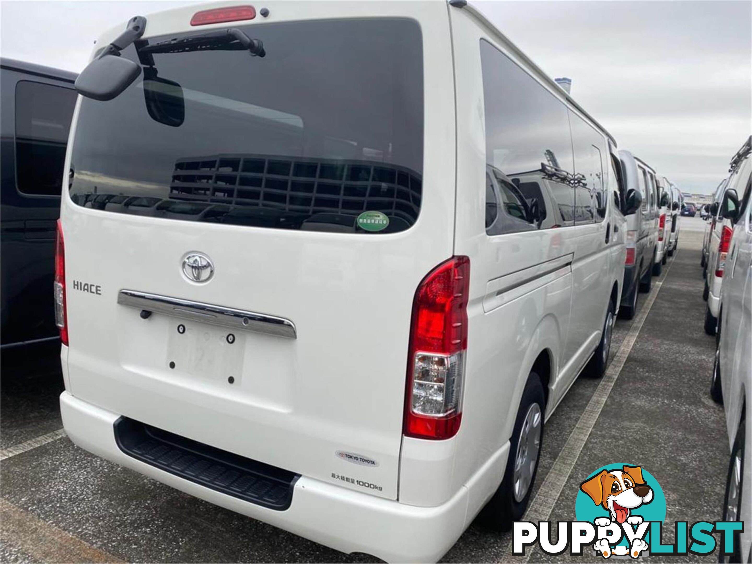 2016 TOYOTA HIACE DXGLPACK KDH206RMY16 5D VAN