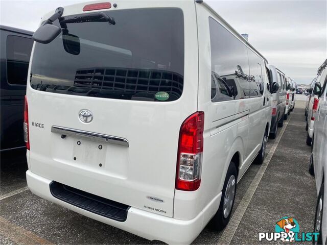 2016 TOYOTA HIACE DXGLPACK KDH206RMY16 5D VAN