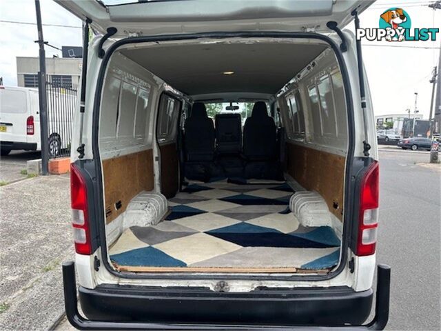 2010 TOYOTA HIACE LWB KDH201RMY11UPGRADE 4D VAN