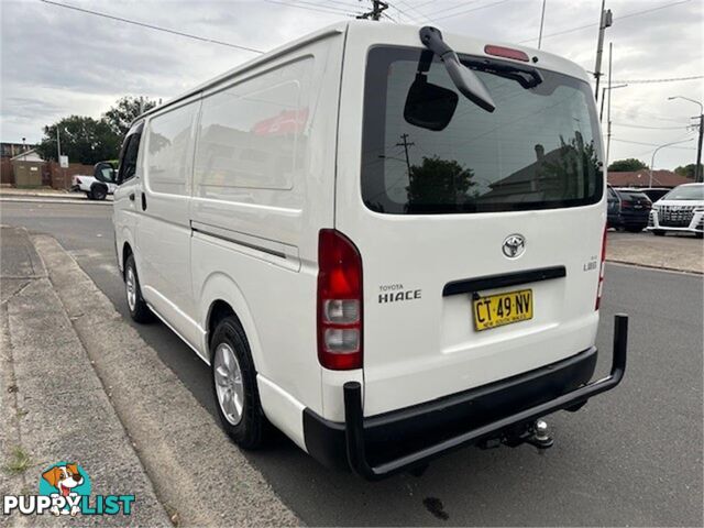 2010 TOYOTA HIACE LWB KDH201RMY11UPGRADE 4D VAN