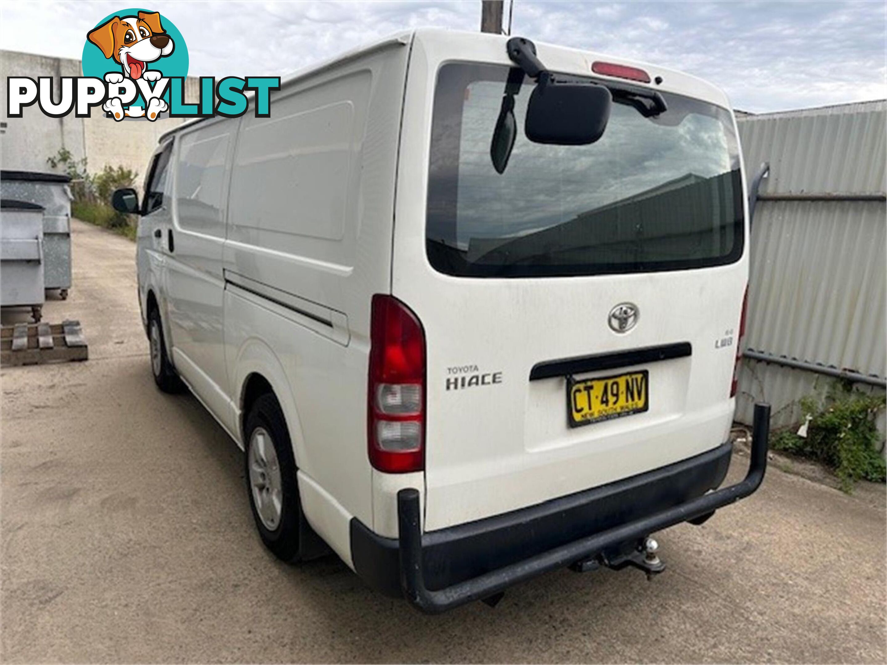 2010 TOYOTA HIACE LWB KDH201RMY11UPGRADE 4D VAN