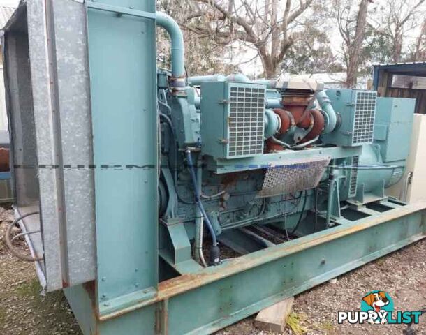 1999 Newage Stamford SC634B Skid Mounted Generator + Control Cabinet