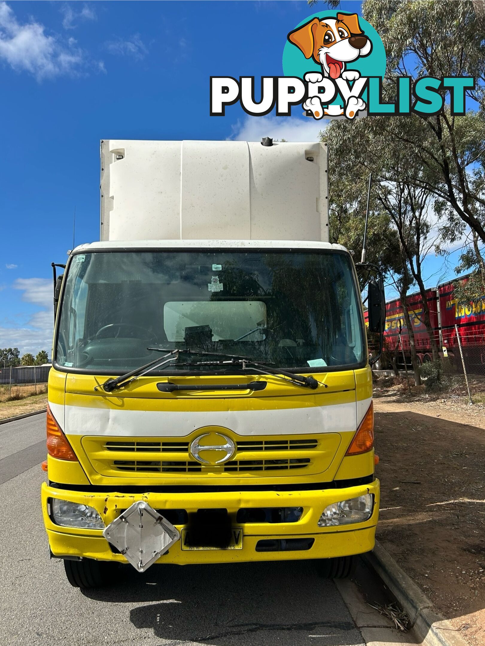 2005 Hino FD1J Ranger Curtainsider Truck