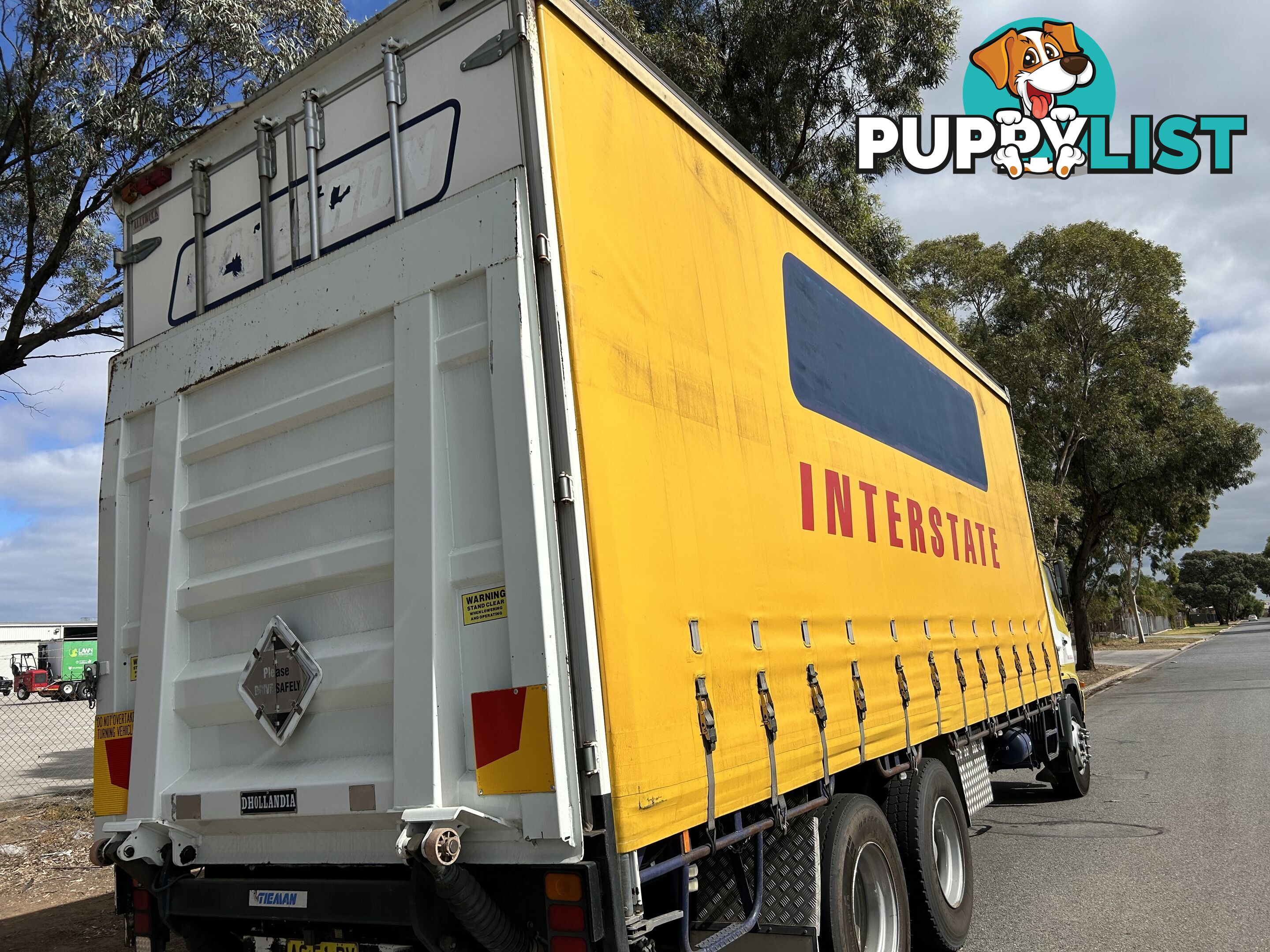 2005 Hino FD1J Ranger Curtainsider Truck