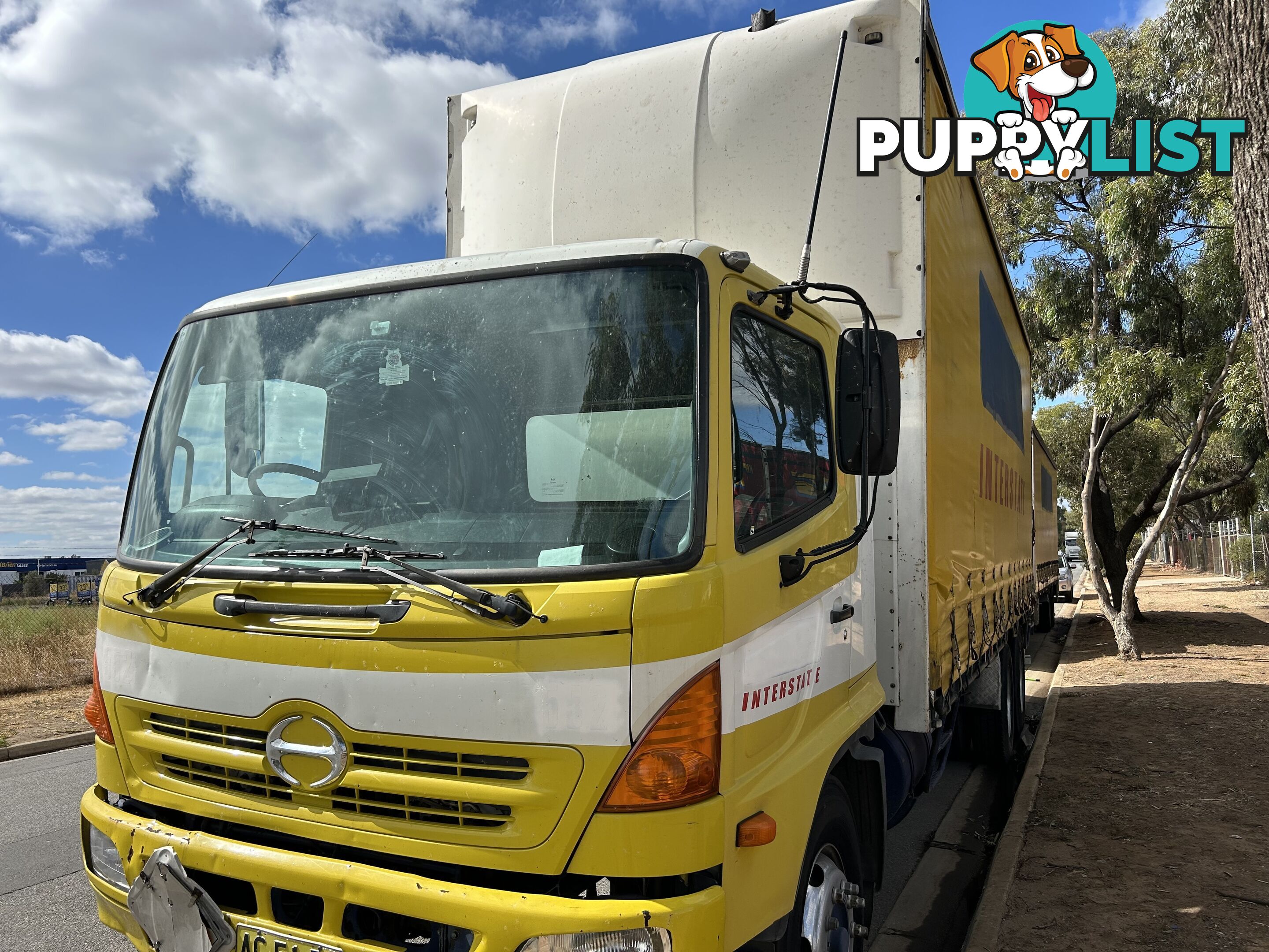 2005 Hino FD1J Ranger Curtainsider Truck