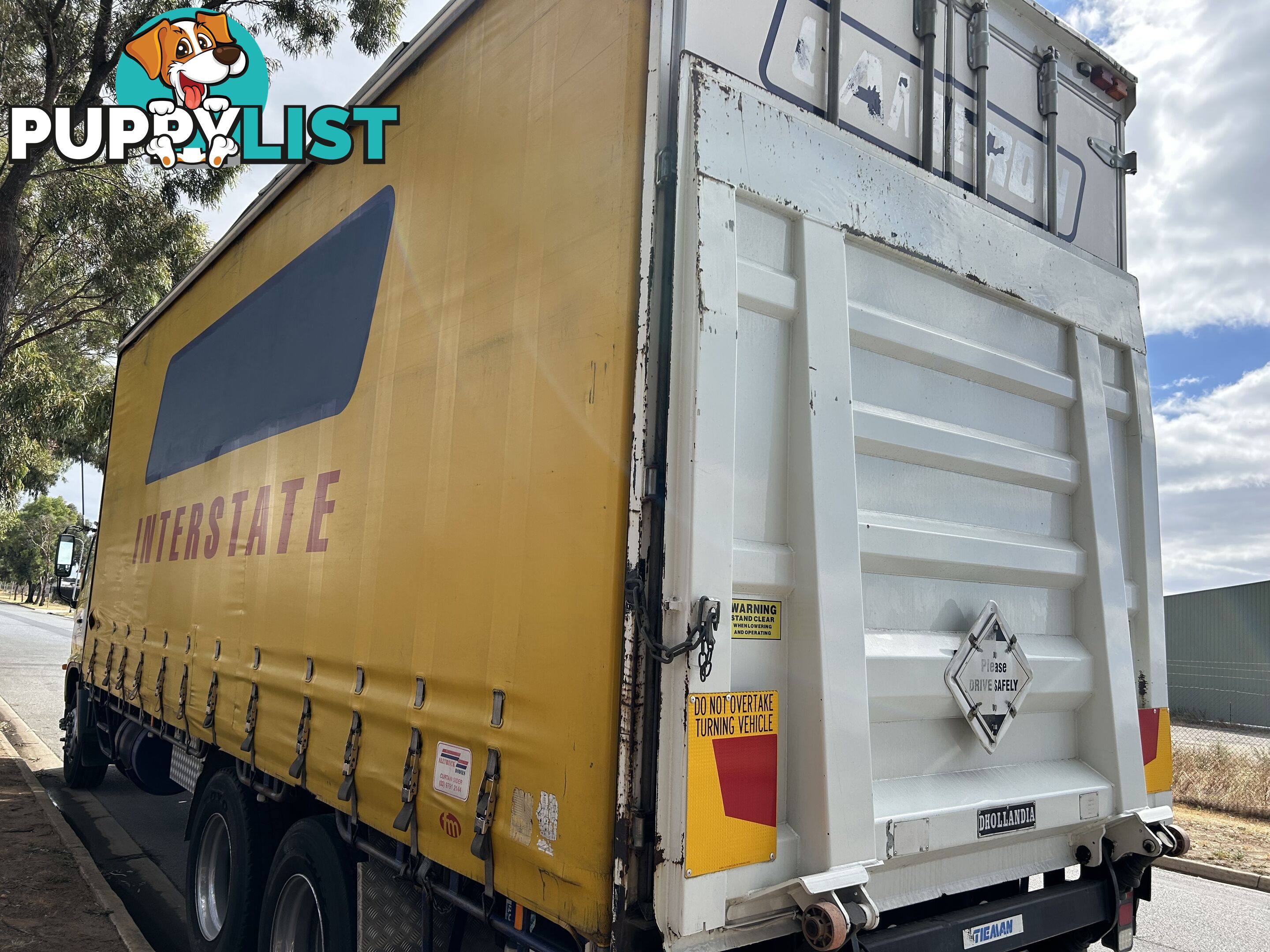 2005 Hino FD1J Ranger Curtainsider Truck