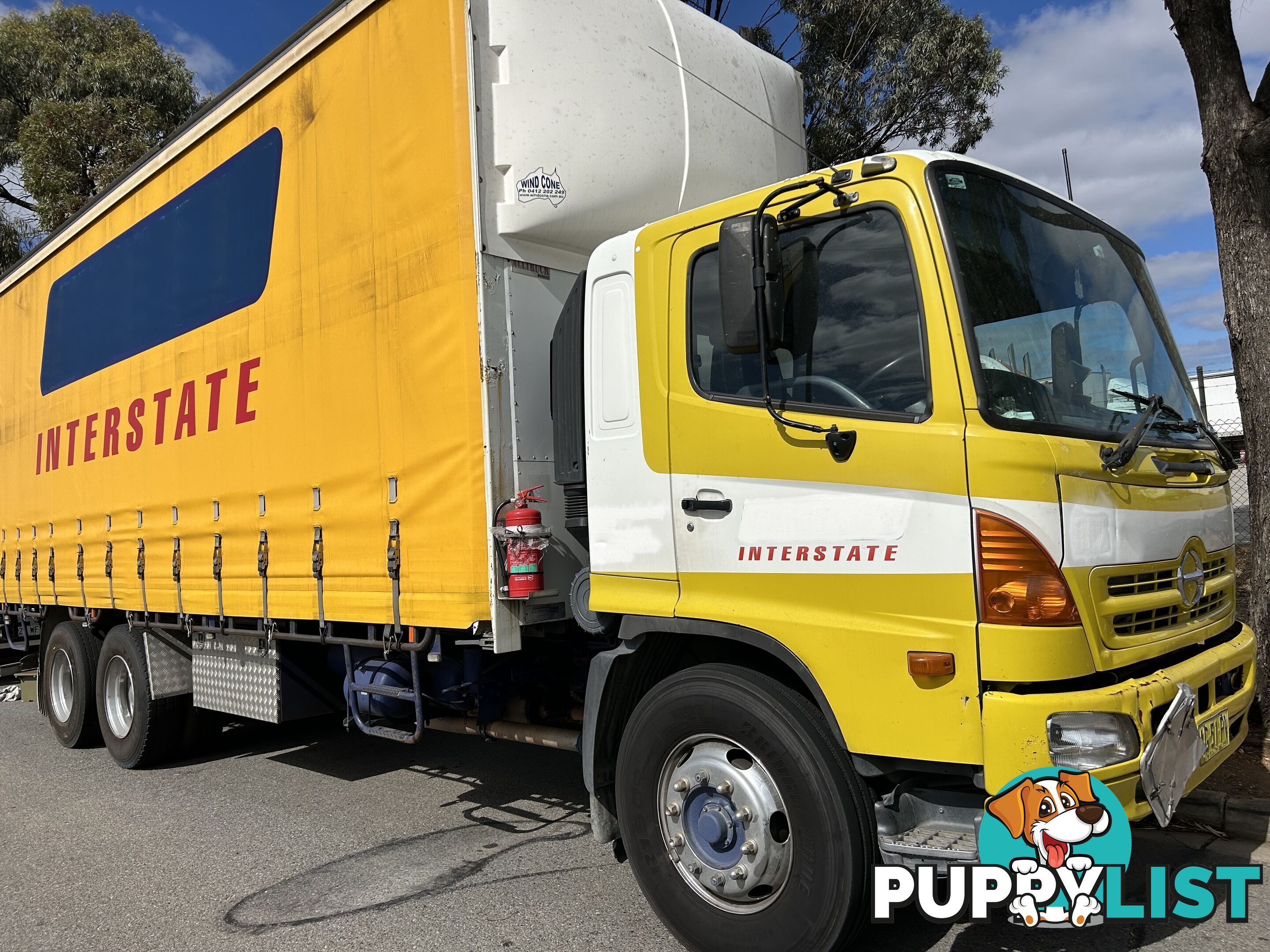 2005 Hino FD1J Ranger Curtainsider Truck
