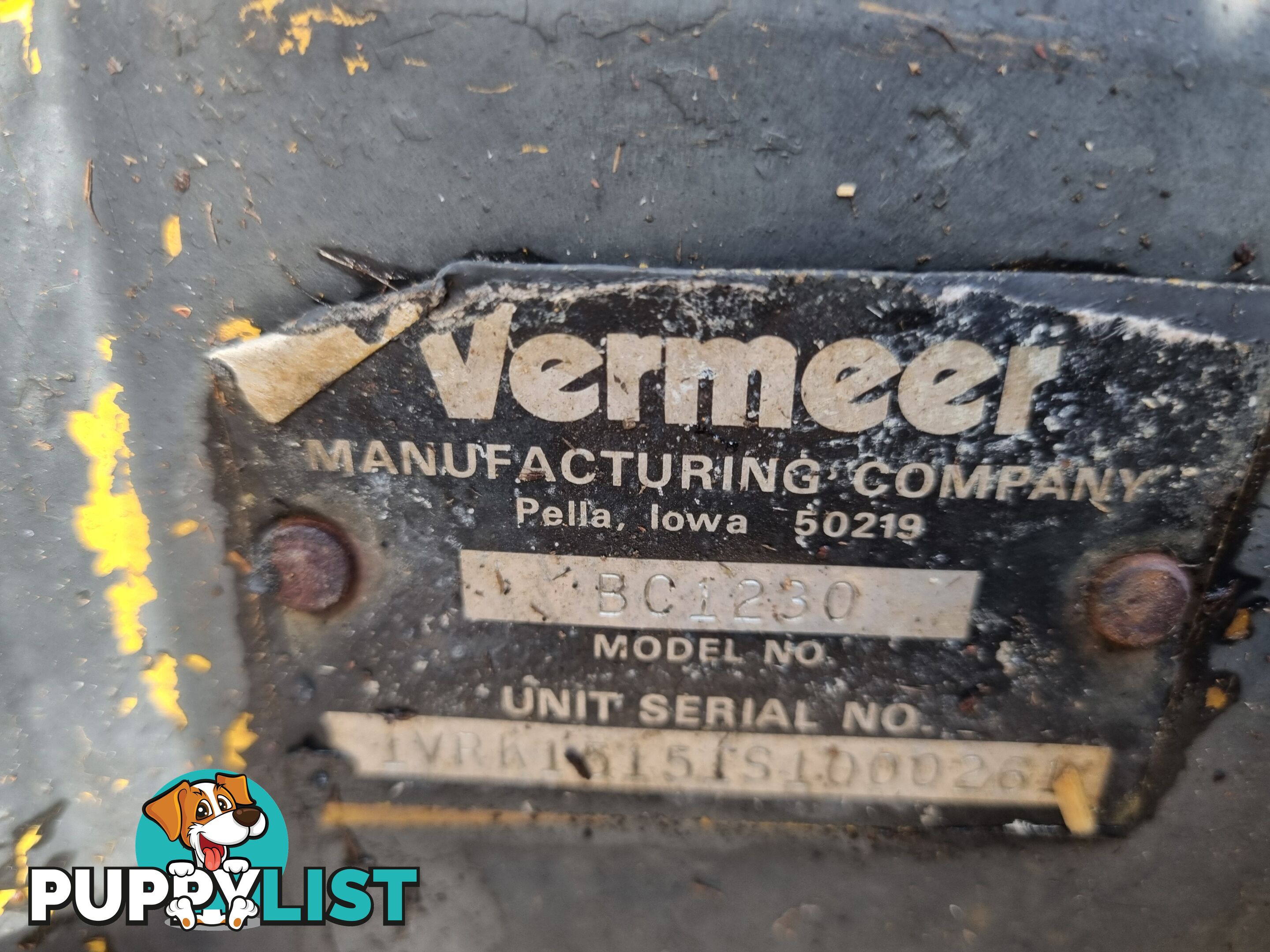 Vermeer chipper
