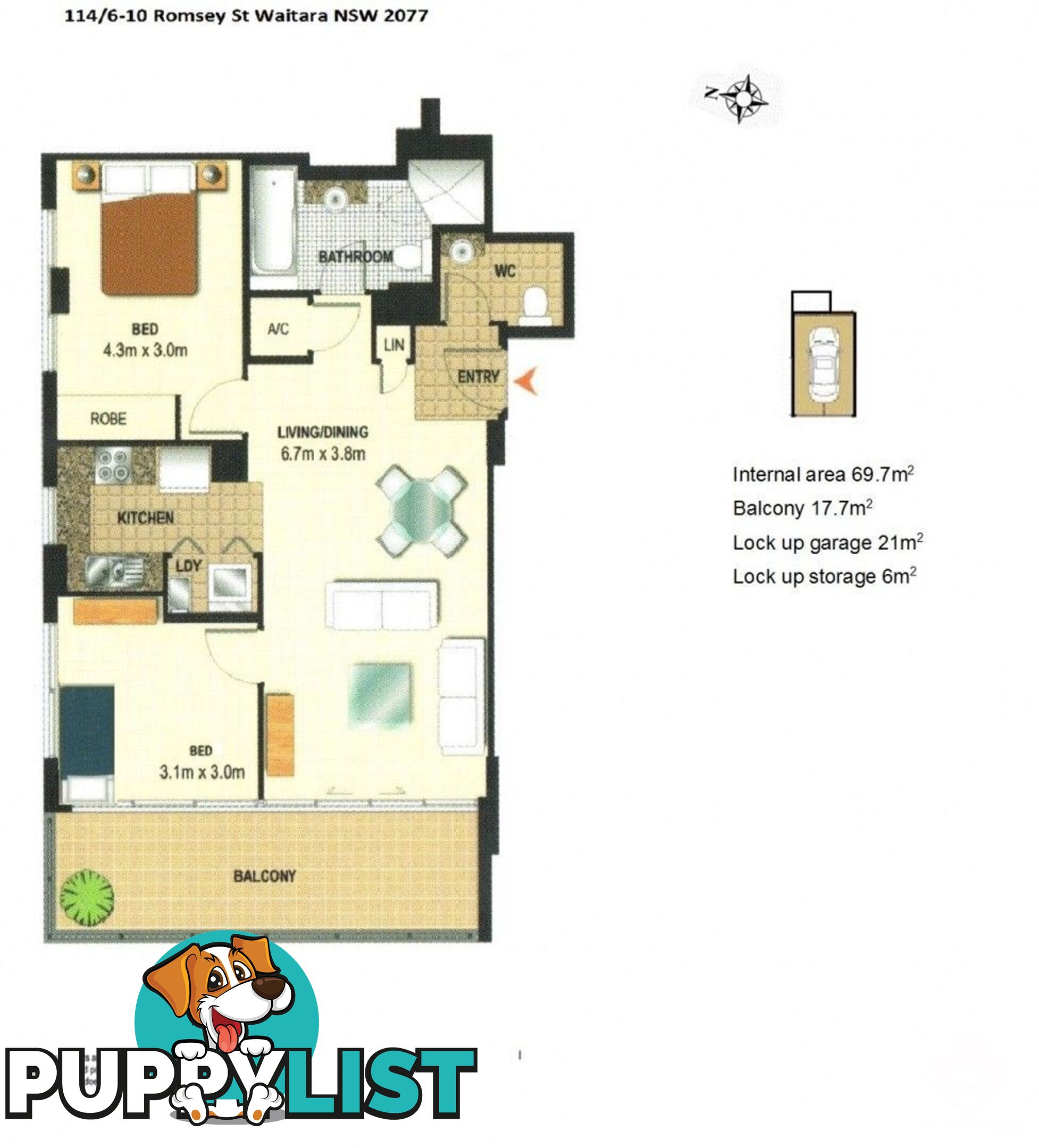 114/6-10 Romsey Waitara NSW 2077