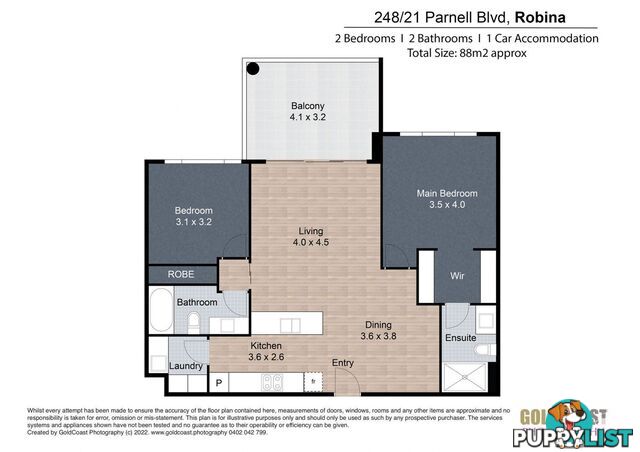 ID:21154016 25 Parnell Boulevard Robina QLD 4226