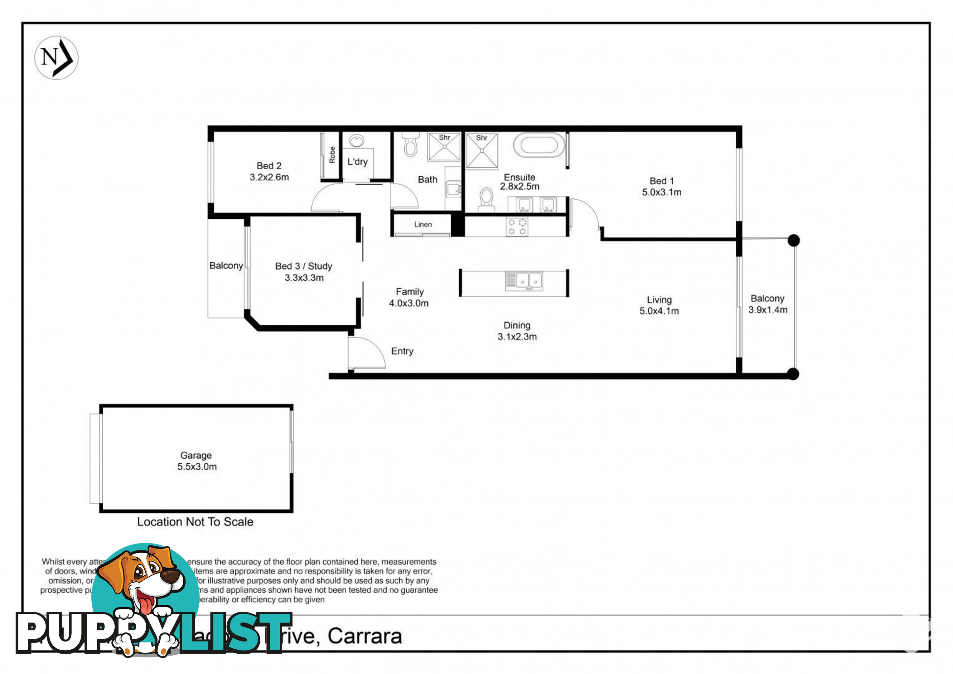 111/85 Palm Meadows Drive Carrara QLD 4211