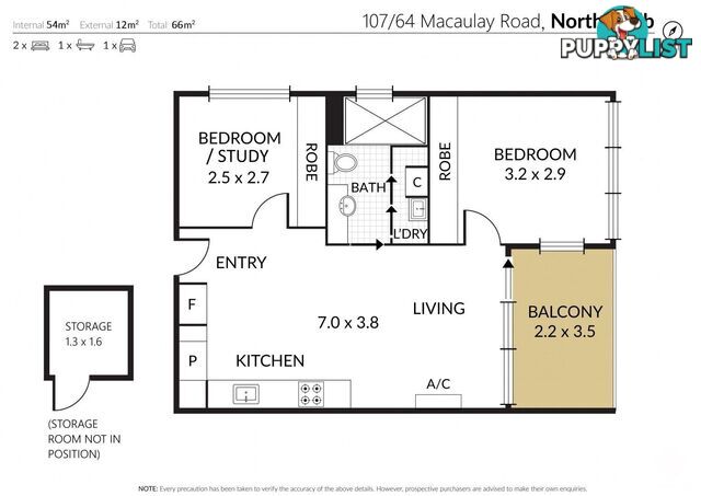 107/64 Macaulay Road North Melbourne VIC 3051