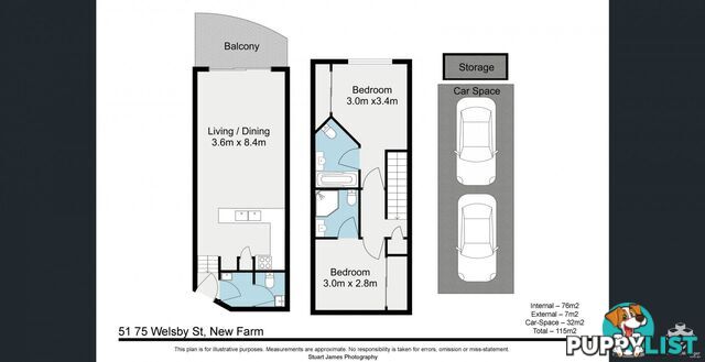 ID:21142387/75 Welsby Street New Farm QLD 4005