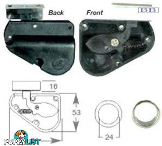 Magnetic Drawer Latches - Right