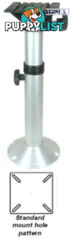 Boat seat Coastline Adjustable Pedestal 2 sizes