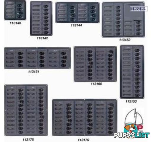 Contour 8 Breaker Panel Vertical - no meter