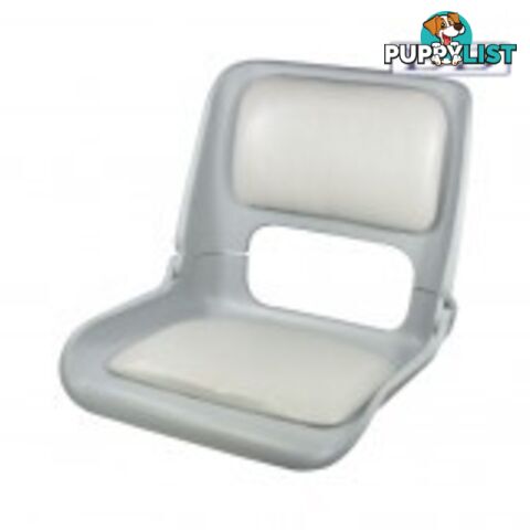 Boat seats Grey Skipper Seat with Grey Padding