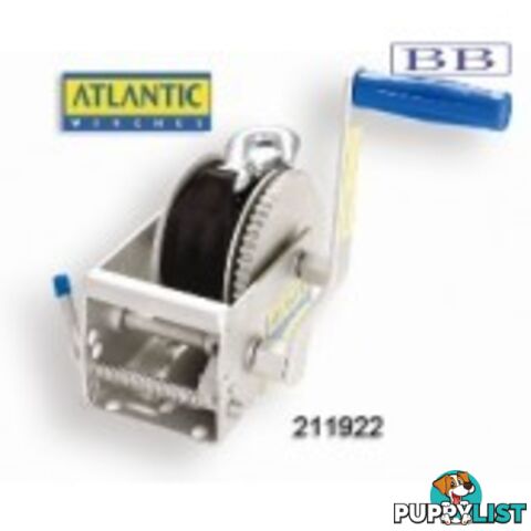 Atlantic Winch 5/1:1 with 7.5m x 50mm Webbing