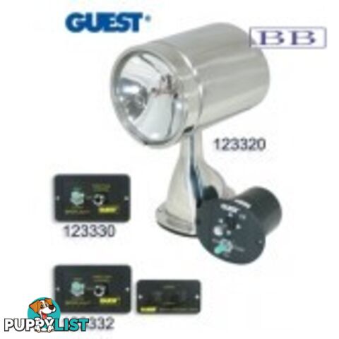 Guest  Spot Flood Light Dual Station Kit