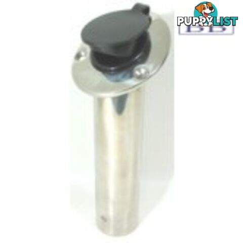 Oval Flush Rod Holder with Cap