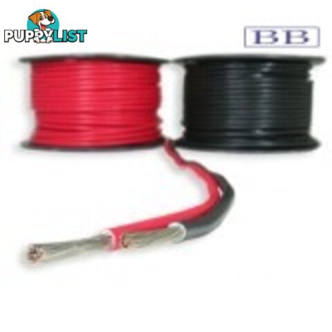 32.15mmŒ_ Tinned Battery Cable Black