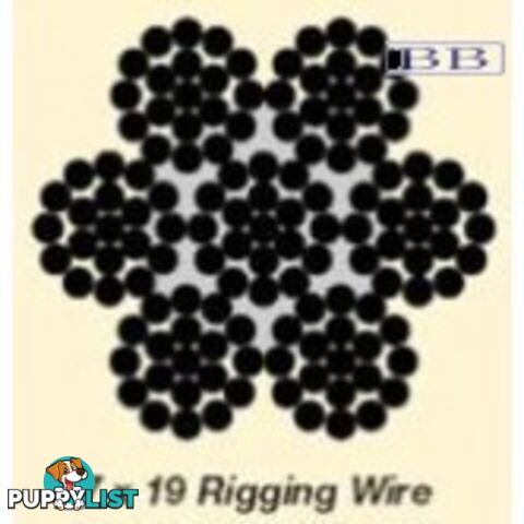 7 x 19 Rigging Wire 1/16"