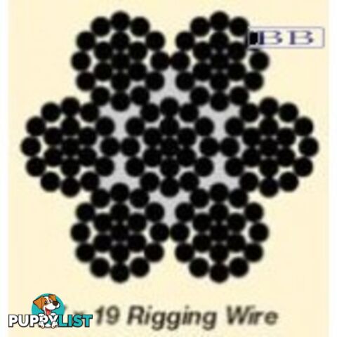 7 x 19 Rigging Wire 5/64"