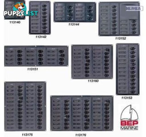 Contour 12 Breaker Panel Vertical - no meter