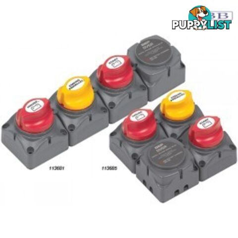 BEP Battery Distribution Cluster with DVSR - Single Engine Two Battery Banks