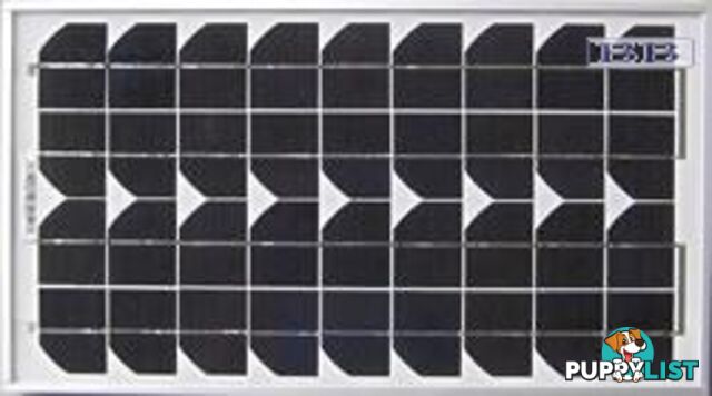 Solar Panel 10W with 2 mtr leads and clips