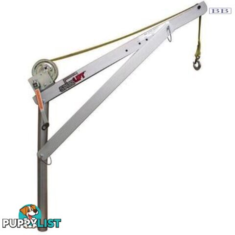 Spitzlift Crane Manual 900LB  Structual Alloy 408kg 3LTS-336 900mm & LTLP-436 1200mm Manual with STD bases.