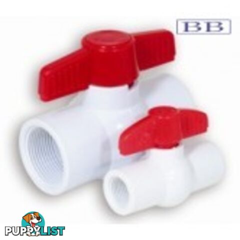 PVC Ball Valve Œ_" to 2inch