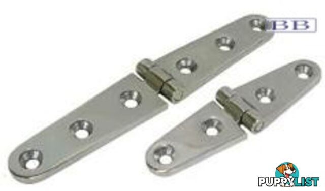 Strap Hinges Cast S/S 155mm