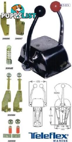 Optional neutral safety switch (1 per engine)