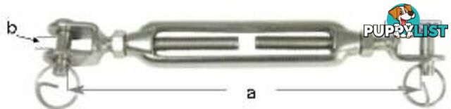 Turnbuckle Fork&Fork M5