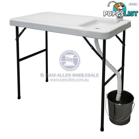 Table with sink s49914 Camping Fishing Home