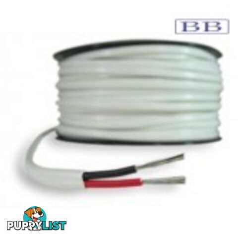 1.13mmŒ_  Sheathed Twin Core Tinned Wire (100m)