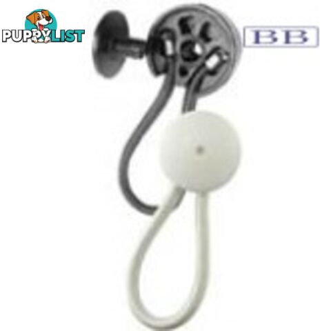 Shock Cord Loop White