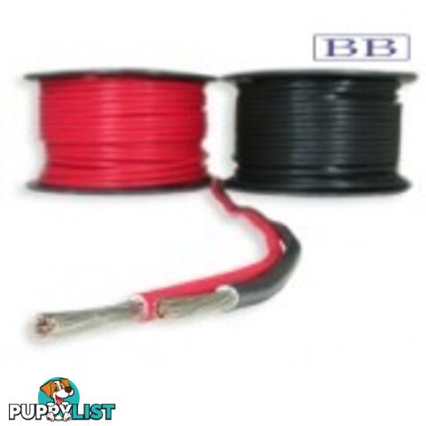 32.15mmŒ_ Tinned Battery Cable Red