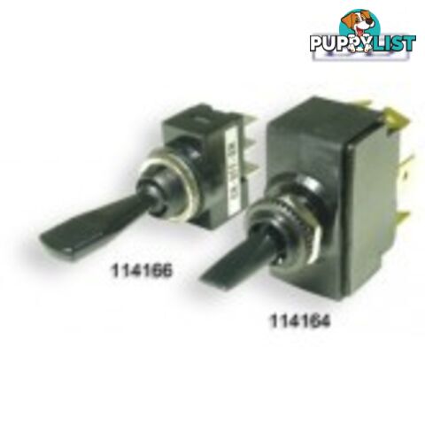 Toggle Switch - On/Off/On - Single Pole