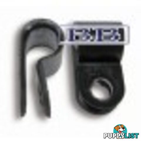 3mm Cable 'P' Clamp (25 Pack)