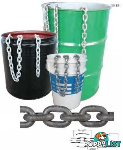 Short Link Gal Chain 100kg - 8mm