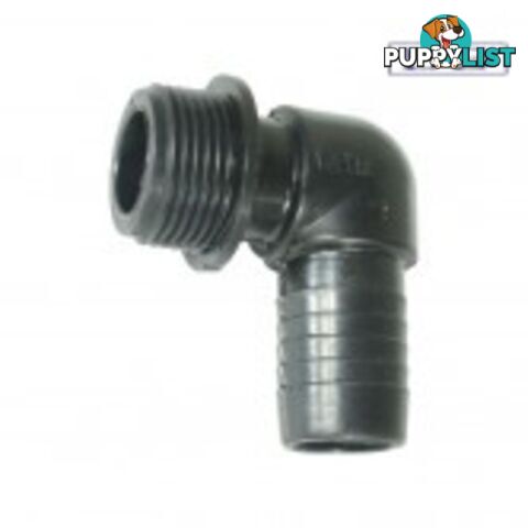 Hose Tail 1" BSP Elbow - Plastic