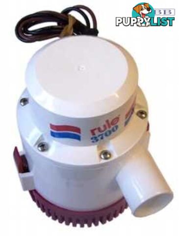 Marine RULE 3700 BILGE PUMPS 12v or 24v rwb10 rwb12