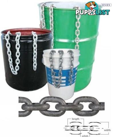 Short Link Gal Chain 100kg - 16mm