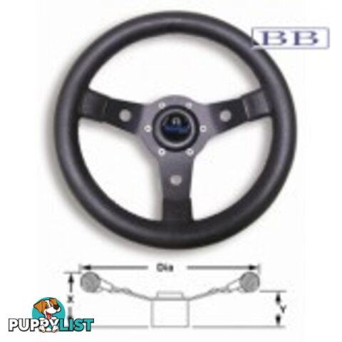 Boat steeringb wheel Sport Alloy Wheel