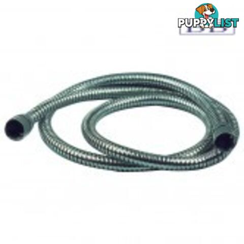 Reinforced chrome spiral hose