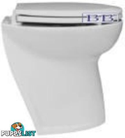 Jabsco boat marine Toilets Deluxe Slant Silent Flush  12/24V COMPACT HEIGHT