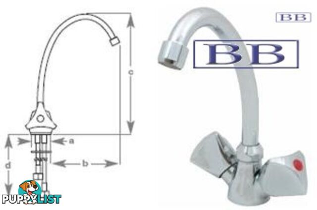 Bermuda Mixer Tap 134290