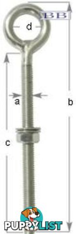 Eye Bolt 130mm